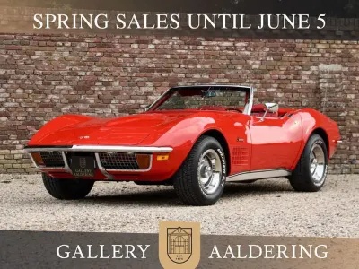 Używany Chevrolet Corvette C3 1970 Czerwony Kabriolet