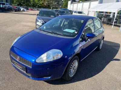Gebraucht Fiat Grande Punto Feel 77 PS (56 kW) 2008 Blau Kleinwagen