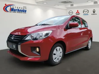 Gebraucht Mitsubishi Space Star Plus 71 PS (52 kW) 2022 Rot metallic Kleinwagen