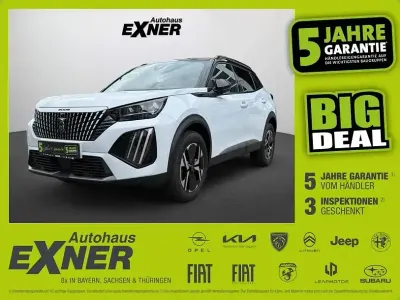 Gebraucht Peugeot 2008 GT 131 PS (96 kW) 2023 Weiß / dach schwarz SUV