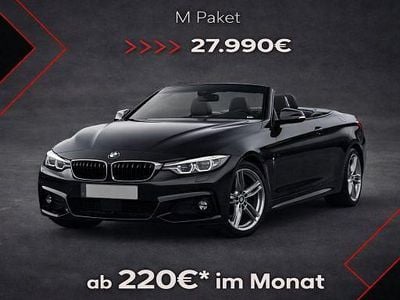 Gebraucht BMW 430 Cabriolet Advantage 258 PS (189 kW) 2016 Saphirschwarz Cabrio