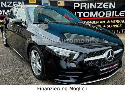 Gebraucht Mercedes A200 AMG Line Premium Plus 150 PS (110 kW) 2022 Schwarz Limousine