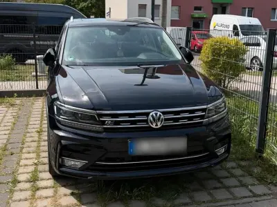Gebraucht VW Tiguan R-line 190 PS (139 kW) 2017 Schwarz SUV