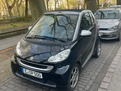 Usata Smart ForTwo Cabrio 71 CV (52 kW) 2011 Nero Cabrio