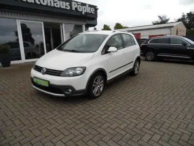 Gebraucht VW Golf Plus Cross 105 PS (77 kW) 2011 Weiß Van / Kleinbus