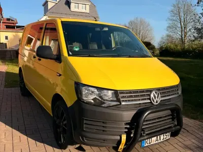 Gebraucht VW Transporter Basis 102 PS (75 kW) 2015 Gelb Van