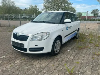 Brugt Skoda Fabia 75 HK (55 kW) 2008 Hvid Stationcar