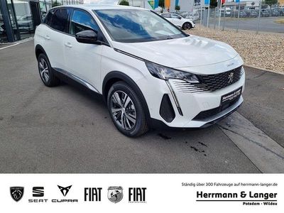 Gebraucht Peugeot 3008 Allure 131 PS (96 kW) 2022 Perlmutt weiß metallic SUV