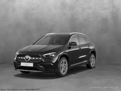 Second-hand Mercedes GLA200 AMG line Plus 163 CP (119 kW) 2024 Negru SUV