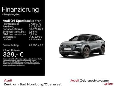 Gebraucht Audi Q4 e-tron S-Line 219 kW (299 PS) 2023 Taifungrau metallic SUV