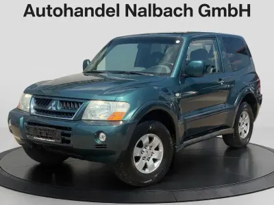 Gebraucht Mitsubishi Pajero 160 PS (117 kW) 2003 Grün SUV