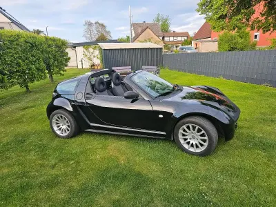 Używany Smart Roadster 101 KM (74 kW) 2004 Czarny Kabriolet