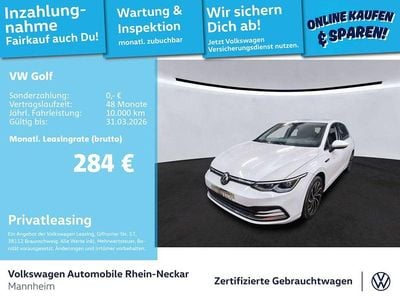 Gebraucht VW Golf VIII Style 131 PS (96 kW) 2022 Pure white Limousine