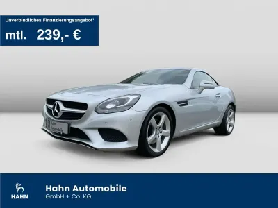 Gebraucht Mercedes SLC200 184 PS (135 kW) 2017 Iridiumsilber  metalliclack Cabrio