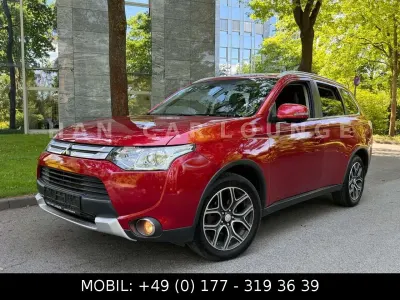 Gebraucht Mitsubishi Outlander 150 PS (110 kW) 2015 Rot SUV