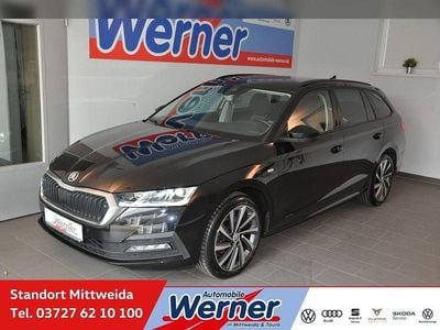 Gebraucht Skoda Octavia Ambition 150 PS (110 kW) 2022 Schwarz Kombi