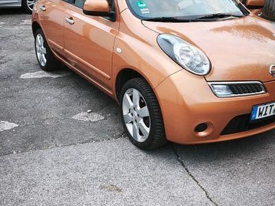 Usata Nissan Micra Pure 65 CV (47 kW) 2009 Arancione Berlina