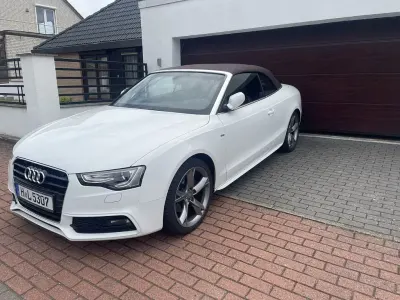 Używany Audi A5 Cabriolet S-Line 204 KM (150 kW) 2014 Biały Kabriolet