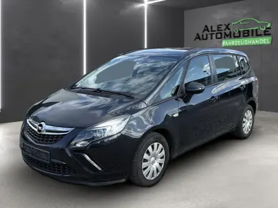 Gebraucht Opel Zafira Tourer Edition 131 PS (96 kW) 2014 Schwarz Van / Kleinbus