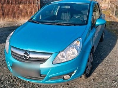 Gebraucht Opel Corsa Edition 86 PS (63 kW) 2010 Blau Kleinwagen