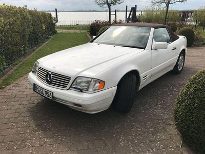 Gebraucht Mercedes SL320 231 PS (169 kW) 1995 Weiß Cabrio