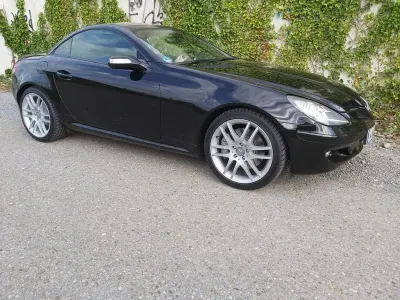 Gebraucht Mercedes SLK350 272 PS (200 kW) 2007 Schwarz Cabrio