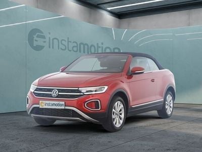 Gebraucht VW T-Roc Cabriolet Style 150 PS (110 kW) 2022 Rot Cabrio