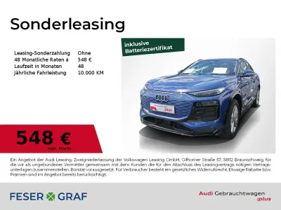 Gebraucht Audi Q6 Sportback e-tron Sport 185 kW (252 PS) 2025 Ascariblau metallic SUV