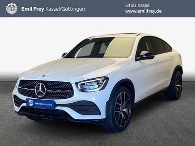 Gebraucht Mercedes GLC300 AMG 245 PS (180 kW) 2022 Polarweiß Coupé