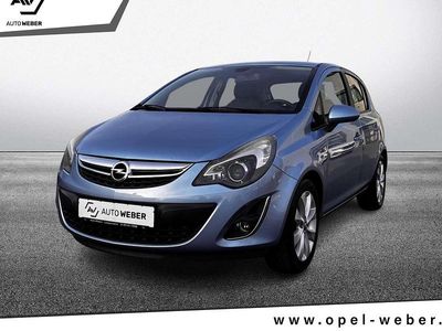 Gebraucht Opel Corsa Innovation 87 PS (63 kW) 2014 Crinan blau / himmelblau Kleinwagen