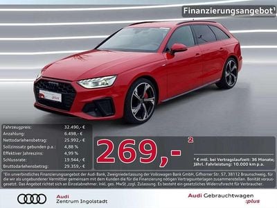 Tangorot metallic Gebraucht 2022 Audi A4 S-Line Kombi | 32.490 € (Guter Preis)