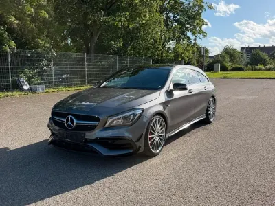 Gebraucht Mercedes CLA45 AMG Shooting Brake AMG 381 PS (280 kW) 2017 Grau Kombi