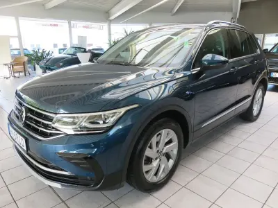 Brugt VW Tiguan Elegance 245 HK (180 kW) 2021 Blå SUV