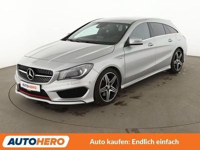 Silber Gebraucht 2016 Mercedes CLA250 Shooting Brake AMG line Kombi | 20.990 € (Fairer Preis)