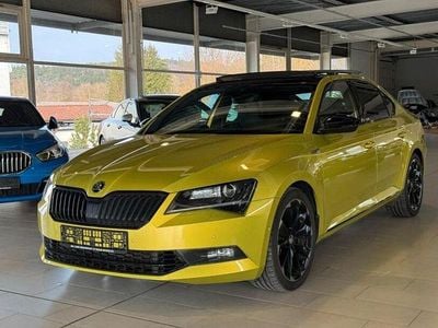 Gebraucht Skoda Superb SportLine 170 PS (125 kW) 2017 Blau Limousine