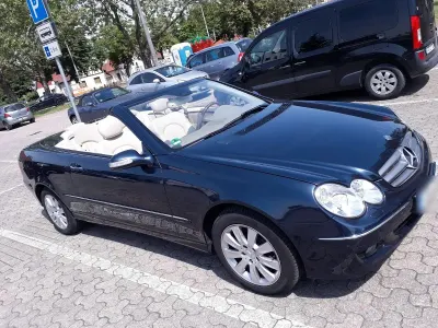 Gebraucht Mercedes CLK280 Avantgarde 231 PS (169 kW) 2005 Blau Cabrio