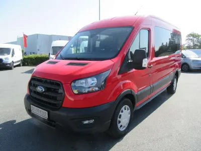 Używany Ford Transit 131 KM (96 kW) 2024 Czerwony Minivan