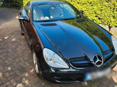 Gebraucht Mercedes SLK200 163 PS (119 kW) 2005 Beige Cabrio