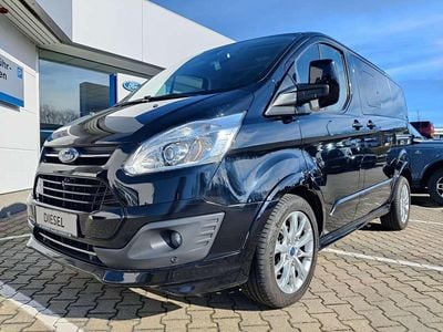 Gebraucht Ford Transit Custom Sport 170 PS (125 kW) 2017 Iridiumschwarz metallic Van / Kleinbus