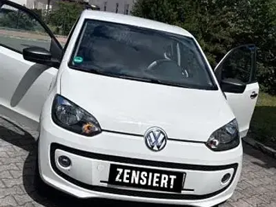 Gebraucht VW up! move up! 60 PS (44 kW) 2015 Weiß Kleinwagen