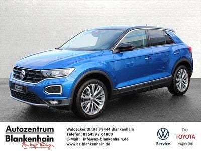 Gebraucht VW T-Roc Style 150 PS (110 kW) 2019 Blau SUV