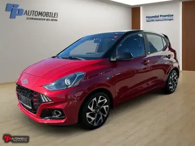 Gebraucht Hyundai i10 N Line 101 PS (74 kW) 2021 Rot Kleinwagen