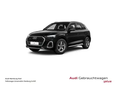 Gebraucht Audi Q5 S-Line 204 PS (150 kW) 2024 Mythosschwarz metallic SUV