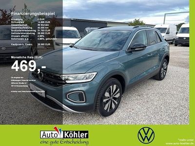 Gebraucht VW T-Roc Life 150 PS (110 kW) 2025 Petroleum blue SUV