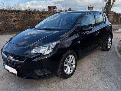 Gebraucht Opel Corsa Edition 75 PS (55 kW) 2016 Schwarz Kleinwagen