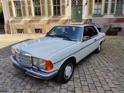 Brugt Mercedes 280 185 HK (136 kW) 1982 Hvid Coupe