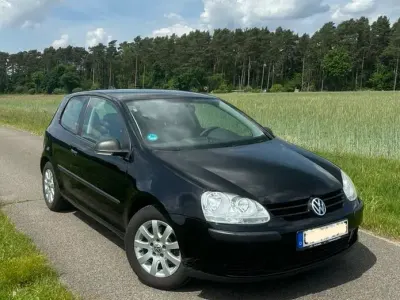Gebraucht VW Golf VI 80 PS (58 kW) 2008 Schwarz Kleinwagen