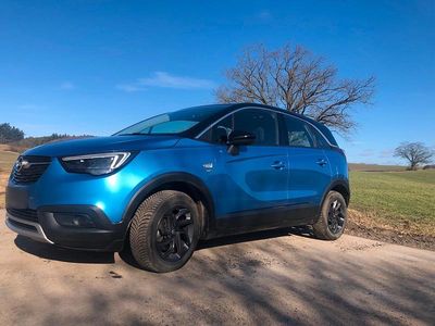 Usata Opel Crossland 110 CV (80 kW) 2020 Blu SUV