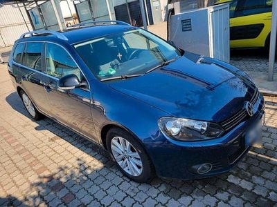 Gebraucht VW Golf VI Style 105 PS (77 kW) 2011 Blau Kleinwagen