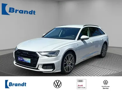 Gebraucht Audi A6 S-Line 286 PS (210 kW) 2022 Gletscherweiß metallic (metallic) Kombi